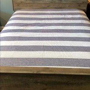 Pottery Barn Kids Rugby Stripe Duvet Cover